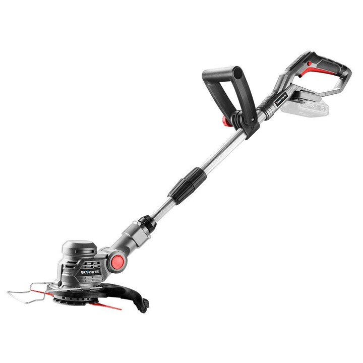 Graphite 58G030, Aparador de relva sem fios Energy+ 18V Li-Ion, largura do cesto 254 mm, cinzento
