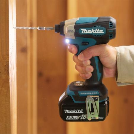 Makita DTD157Z atornilladora de impacto con batería 1/4" 3000 RPM 140 Nm Negro, Verde 18 V