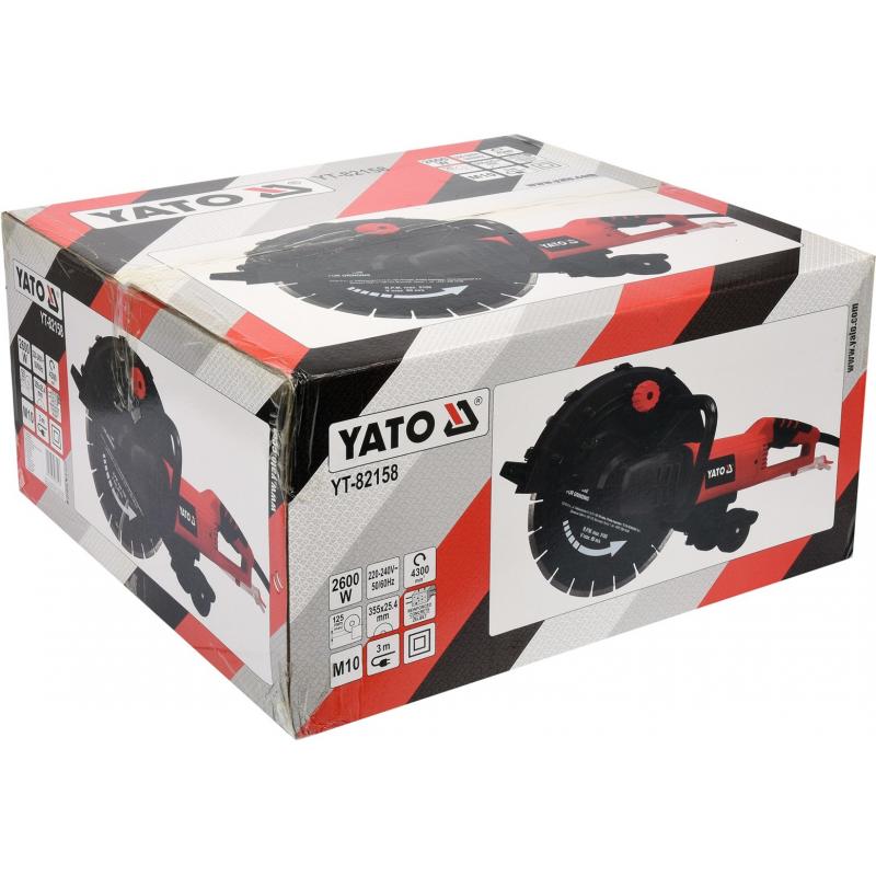 Yato YT-82158 ranurador de pared 35 cm 2600 W