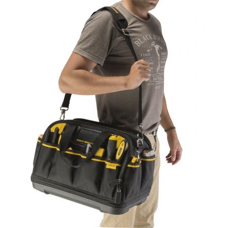 Stanley FMST1-73607 pieza pequeña y caja de herramientas Poliéster Negro, Amarillo