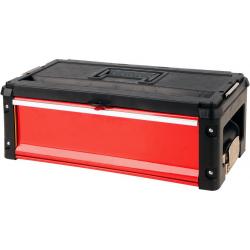 Yato YT-09108 pieza pequeña y caja de herramientas Metal Negro, Rojo