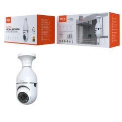 Video surveillance camera with TR9203 bulb connector / Automatic tracking / Motion detection / 360 degrees / MTK