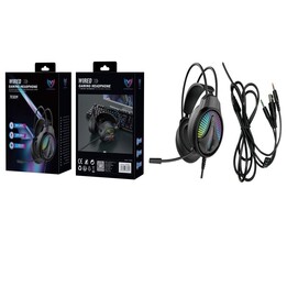 Cuffie da gioco TC3239 con microfono / PC-PS4-Xbox One / 40 mm / RGB / Controllo volume / Nero / MTK / 0352392