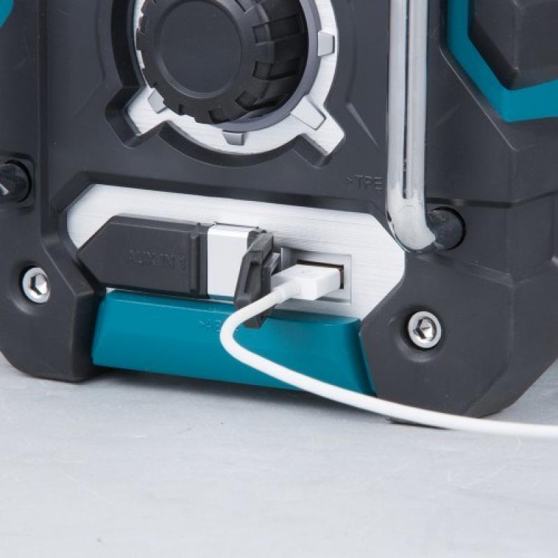 Makita DMR112 radio Negro, Turquesa
