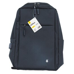 Mochila nylon R4010 / portatiles hasta 16 / Puerto de carga / Repelente al agua / Negro / One+
