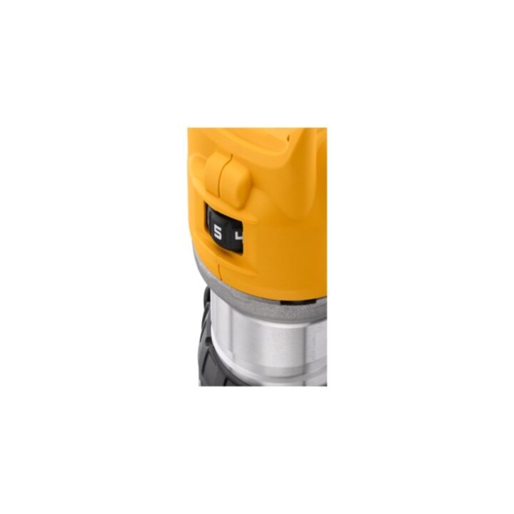 DeWALT DCW604NT-XJ Roteador e Retificador Preto, Amarelo 25500 RPM