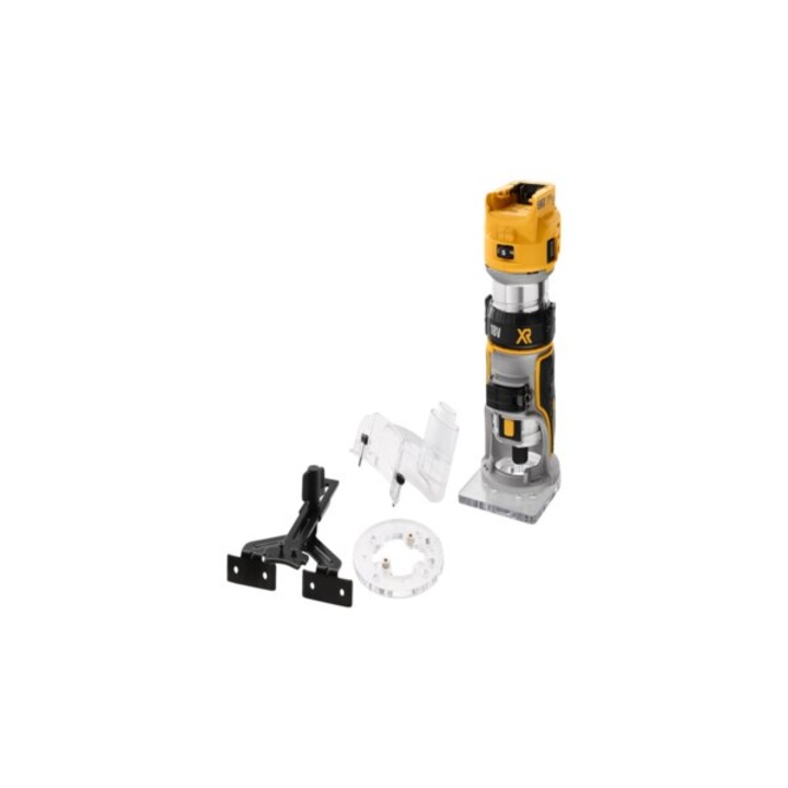 DeWALT DCW604NT-XJ fresadora y desbastadora Negro, Amarillo 25500 RPM