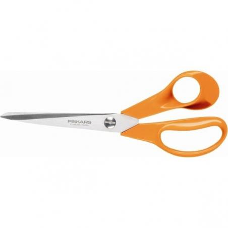 Fiskars Sarto Tijeras de manualidades Corte recto Naranja, Acero inoxidable