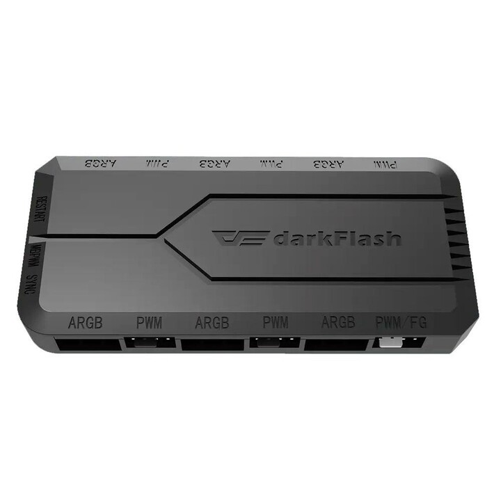 Darkflash RC2 PWM-ARGB Controller / 14 effects / 6 ARGB connectors / 5 PWM connectors