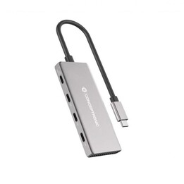 Hub adaptador tipo C para 4x tipo C 3.2 / 10 GB / PD 100 W / Conceptronic / HUBBIES16G