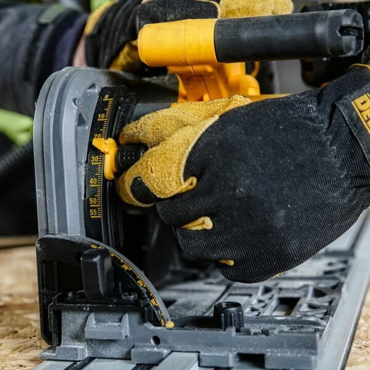 DEWALT DCS520T2 Tragbare Kreissägemaschine 54V 2x XR FLEXVOLT 6Ah TSTAK Schwarz, Gelb