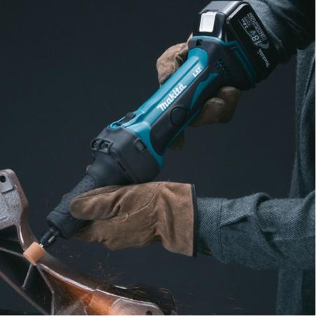 Makita DGD800Z amoladora recta y rectificadora de matriz Amoladora angular 25000 RPM Negro, Azul