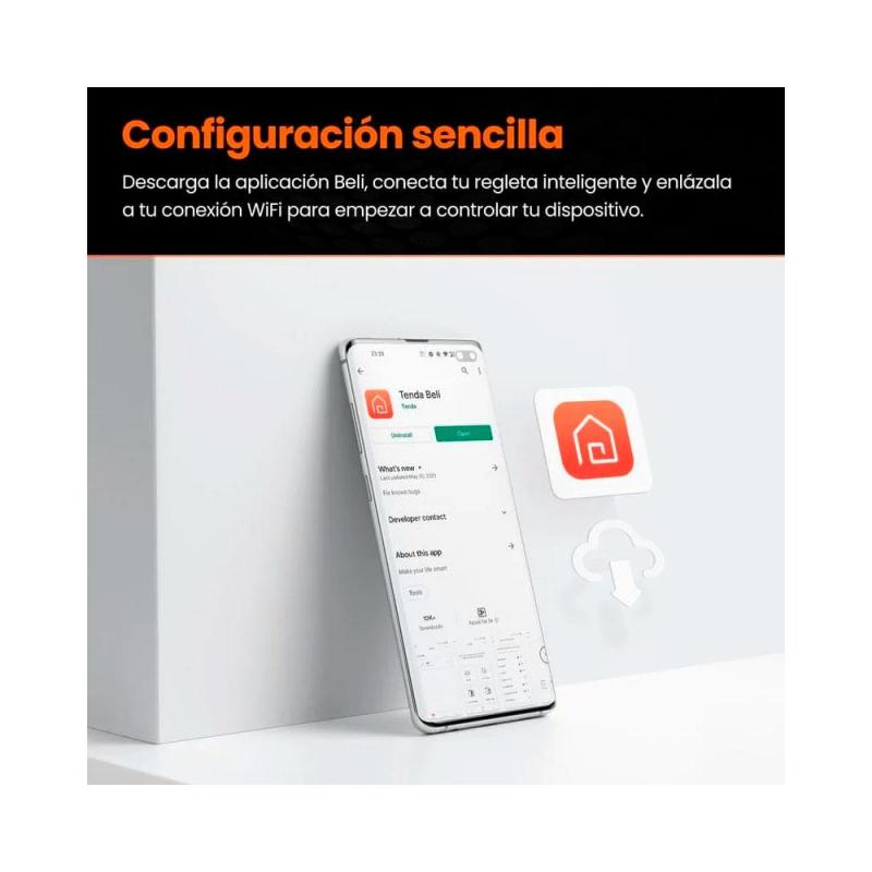 Regleta 3 tomas IPCOM / Proteccion infantil / 2x Puerto de carga USB / Blanca / SP15