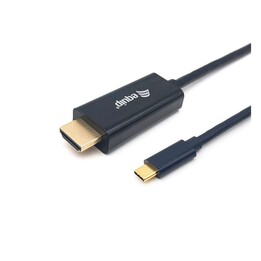 Cavo video da tipo C a HDMI 4k/30Hz M/M / 2 m / Dotato / Nero / EQ133412