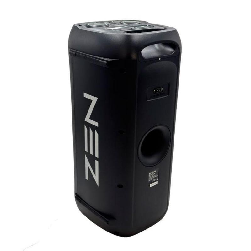 Altavoz Bluetooth 5.0 ZEN AERO / 350W PMPO / Iluminacion RGB / Aux / FM / Micro SD / 1x Microfono inalambrico / 3600Mah