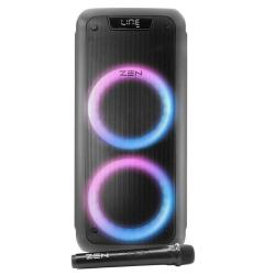 Zen Phoenix Bluetooth 5.0 Lautsprecher / 250W PMPO / RGB-Beleuchtung / FM / Micro SD / 1x kabelloses Mikrofon / 3600mAh