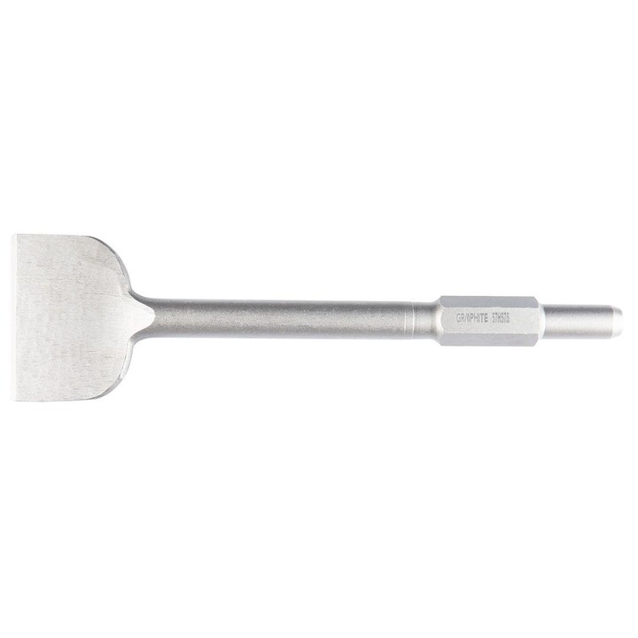 Graphite 57H575 flat chisel HEX 115 x 400 mm