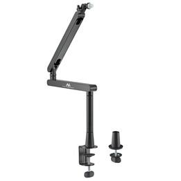 Suporte para microfone profissional Maclean, haste, máx. 2 kg, MC-971