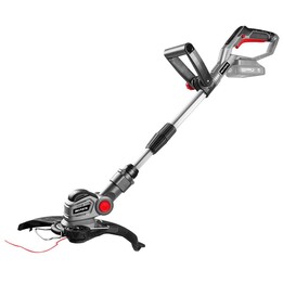 Graphite TOP-58GE112, 18V Akku-Heckenschere, Doppelklinge, Grau