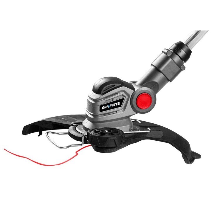 Graphite TOP-58GE112, Cortasetos Ligero Sin Cable 18V, Cuchilla Doble Acción, Gris