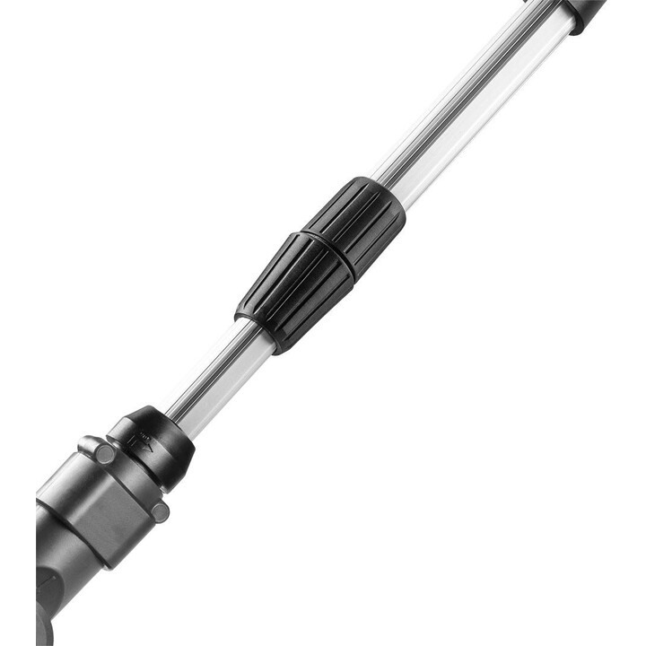 Graphite TOP-58GE112, corta-sebes sem fio leve de 18V, lâmina de dupla ação, cinzento