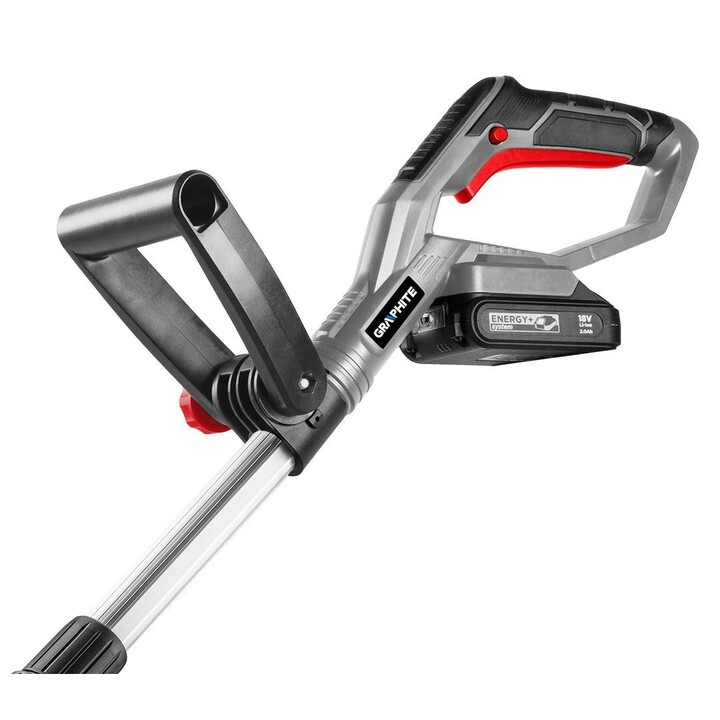 Graphite TOP-58GE112, Taille-haie léger sans fil 18V, lame double action, gris