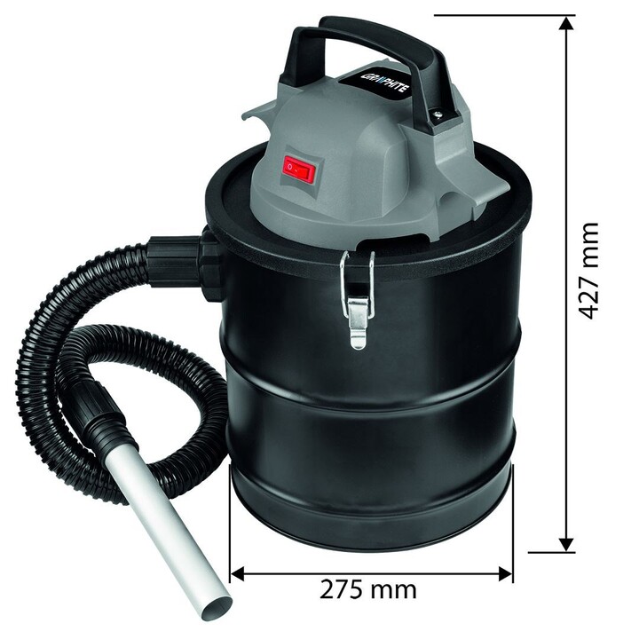Aspirador de cinzas Graphite 58GE125