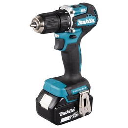 Makita DDF487RAJ, 18V LXT Brushless Drill Driver 1700 RPM, Compact Design, Black/Green