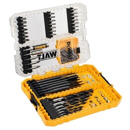 DeWALT 1638220 jeu de forets professionnels 57 pièces pour le perçage à grande vitesse, Jaune