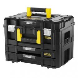 Stanley FATMAX FMST1-71981 pieza pequeña y caja de herramientas Plástico Negro, Amarillo