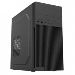Microatx box approx appc-401 2x3.5? 3x2.5? 1xusb2.0 1xusb3.0 graph. max. 295mm black color