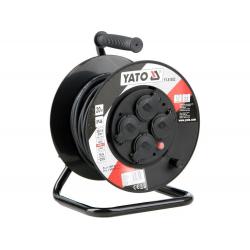 Yato YT-81052 enrollacables 4 salidas AC 20 m