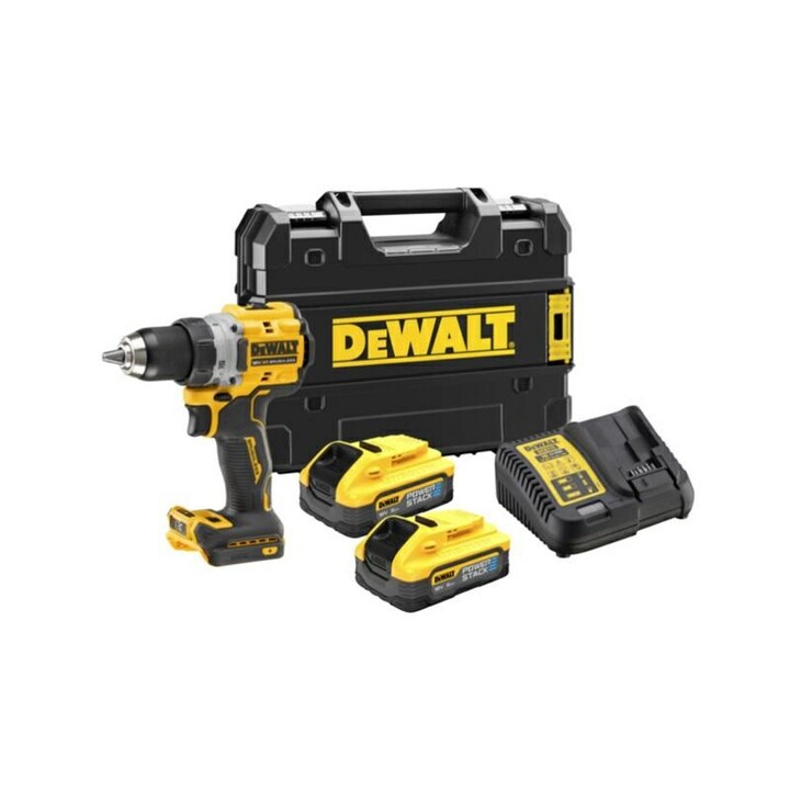 DEWALT DCD800H2T-QW berbequim/aparafusadora sem fio XR 18V POWERSTACK preto