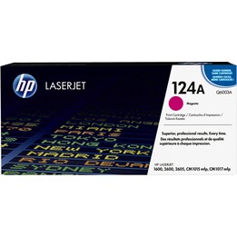 Original hp q6003a 124a magenta toner 2,000 pages