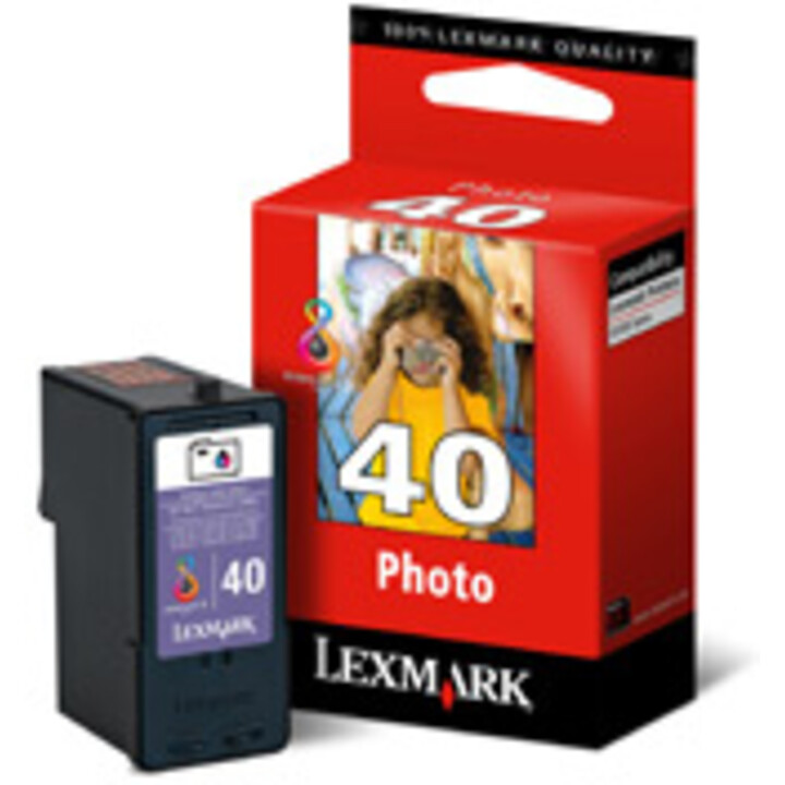 Tinta original lexmark n40 negro foto 135 páginas