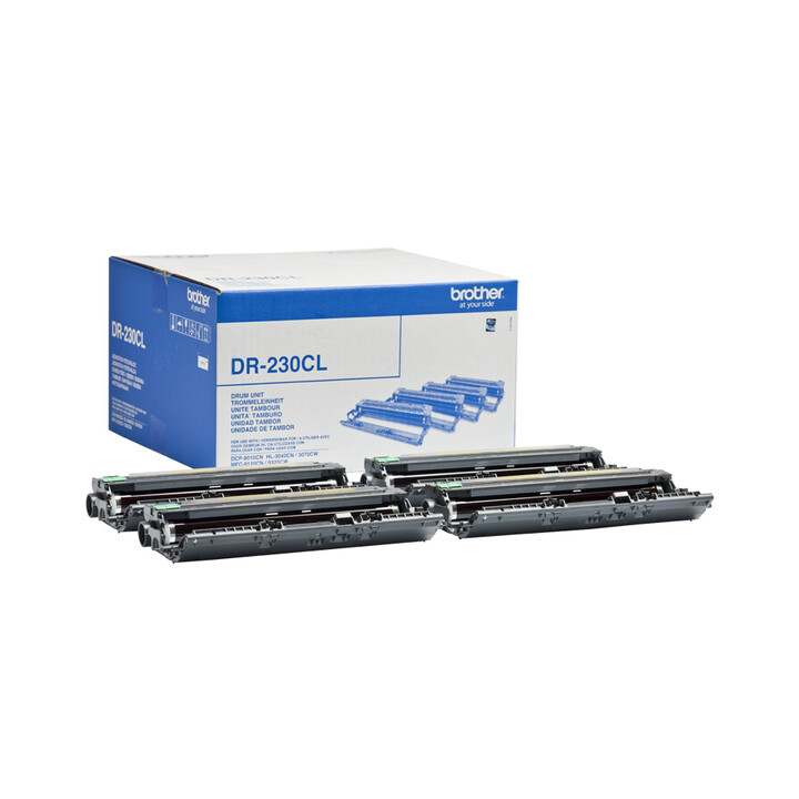 Original Brother DR230CL four-color drum, 15,000 pages