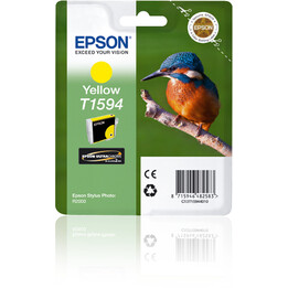 Encre jaune d´origine Epson T1594 C13T15944010 17 ml