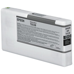 Tinta Epson T6538 Preta Fosca Original C13T653800 200ml