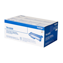 Original Brother TN3330 black toner, 3,000 pages