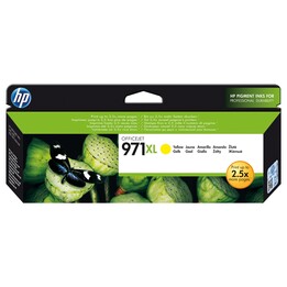 HP N971XL Original Tintenpatrone, Gelb, CN628AE, 83ml