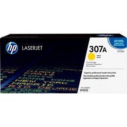 Original hp ce742a yellow toner 307a 7,300 pages