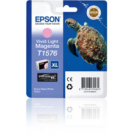 Inchiostro originale Epson T1576 Vivid Light Magenta C13T15764010 25,9 ml