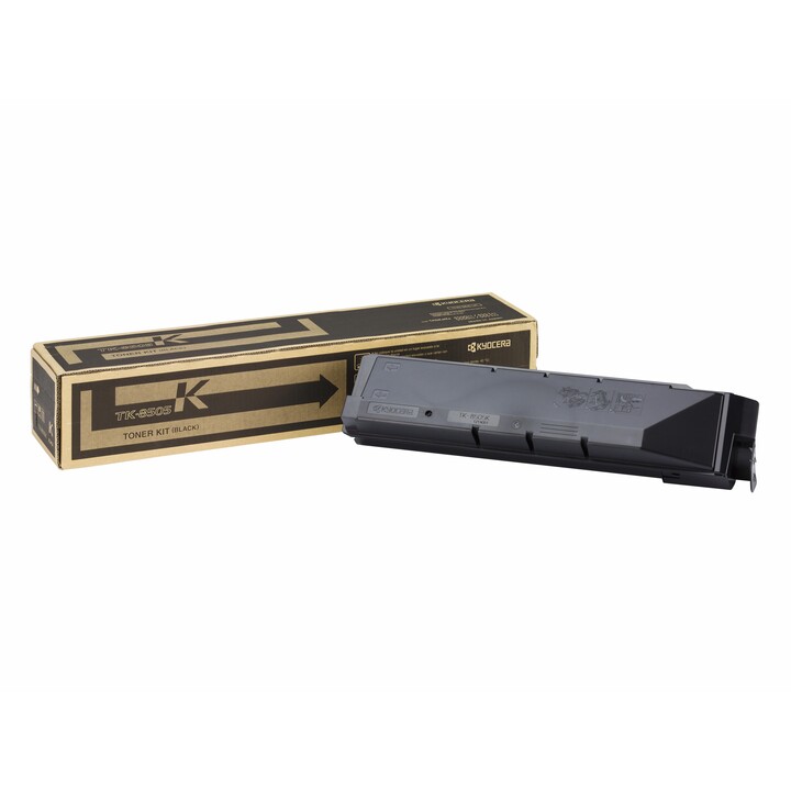 Original Kyocera TK-8345K black toner, 30,000 pages