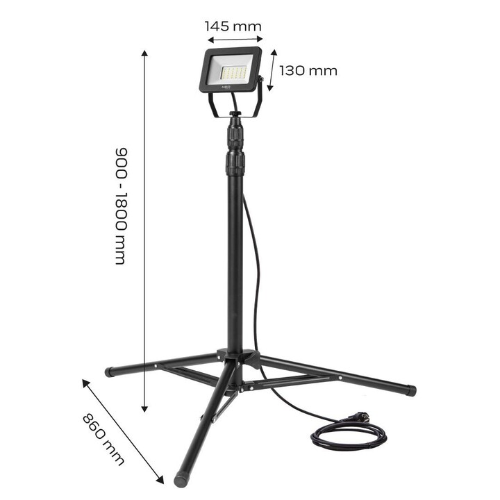 NEO TOOLS 99-059 reflector LED 30 W 2550 lm IP65 negro