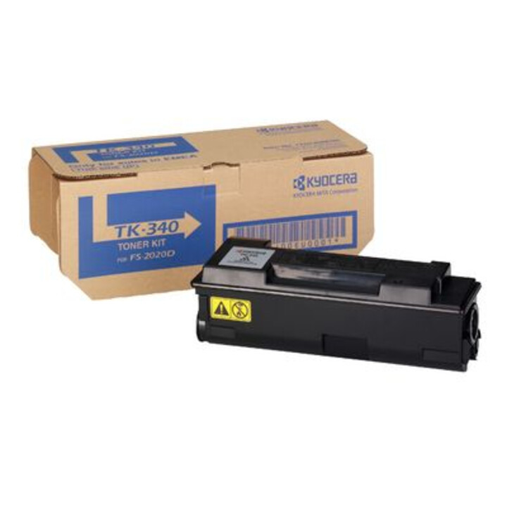 Original Kyocera TK-340 black toner, 12,000 pages