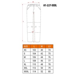 NEO tools 81-227-XXXL Schutzhose