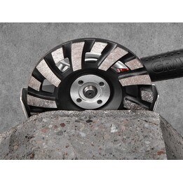 Graphite 57H895 disco de diamante segmentado 125 mm para hormigón y piedra