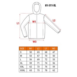 NEO tools 81-511-XL vêtement de travail Veste