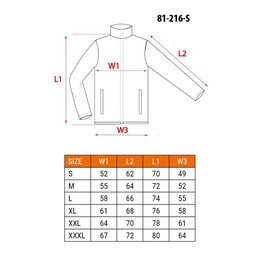 NEO tools 81-216-S ropa de trabajo Chaqueta
