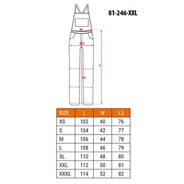 NEO tools 81-246-XXL abbigliamento da lavoro